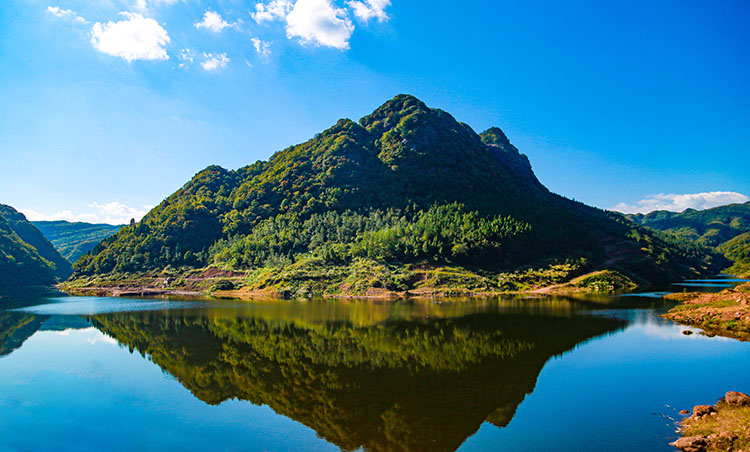 大寨水库。李建生摄