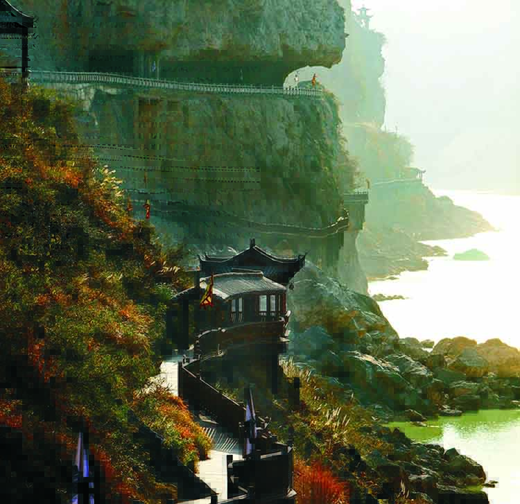 明月峡。广元市委宣传部供图