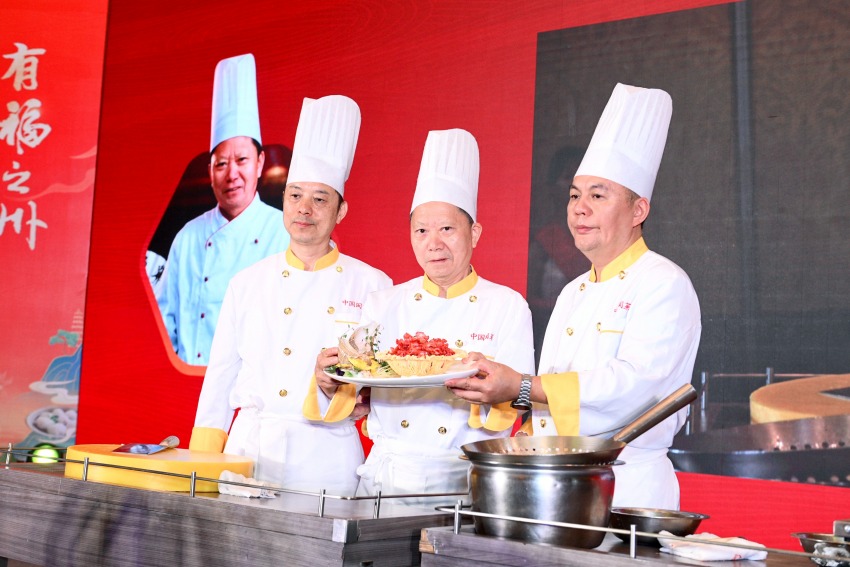 闽菜烹饪技艺表演。主办方供图