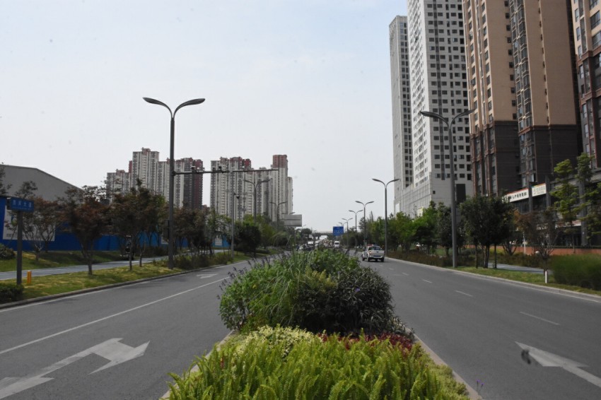 图为龙泉驿西河大道。周亚供图