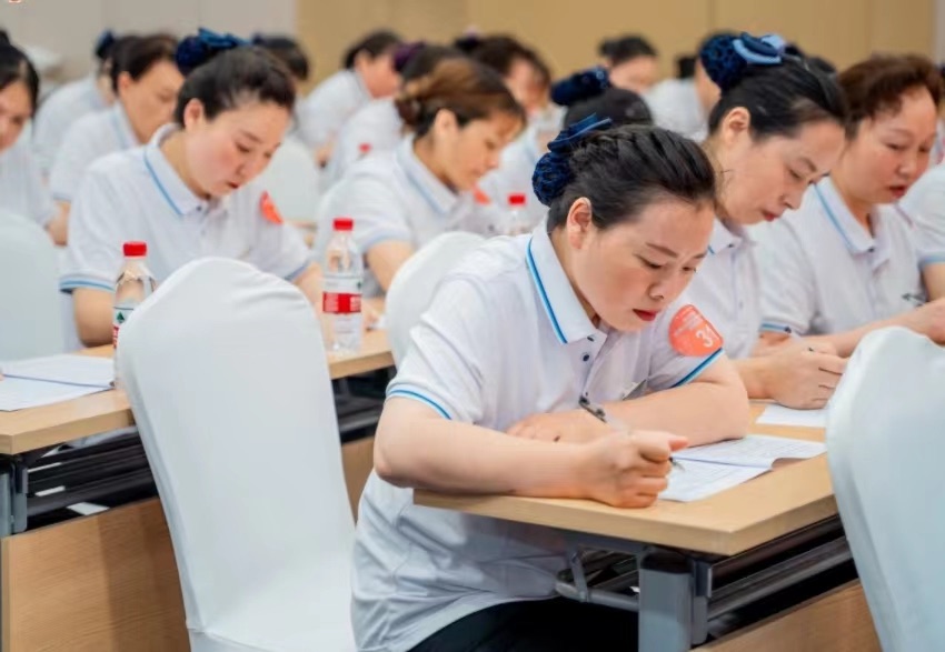 笔试环节。主办方供图