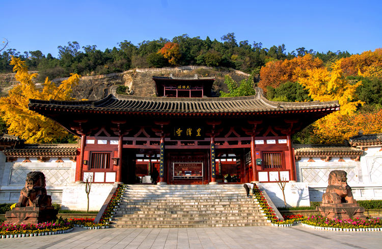 皇泽寺国家4A级旅游景区。广元市文广旅局供图