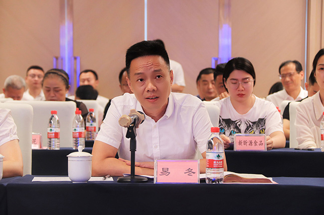 易冬书记讲话。张庆麟 虞芳琳供图