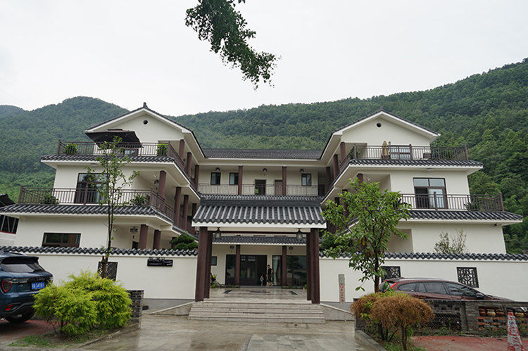 民宿外景。綿竹市融媒體中心供圖