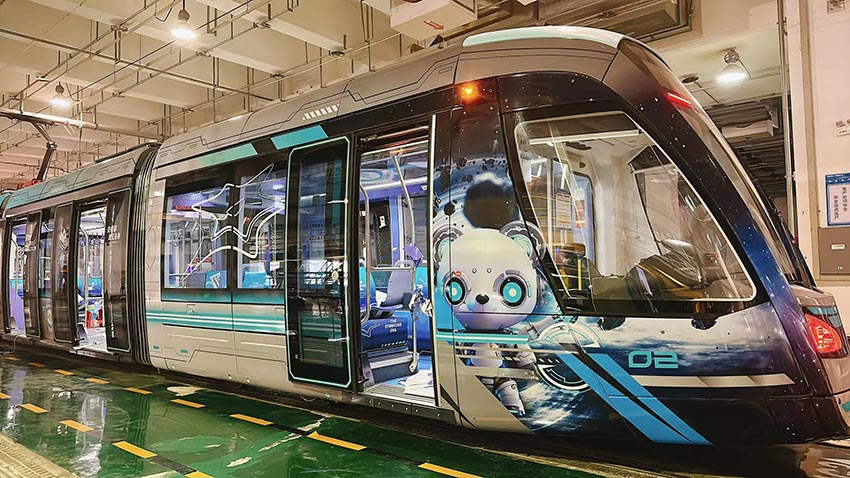 科技感满满。成都轨道集团供图