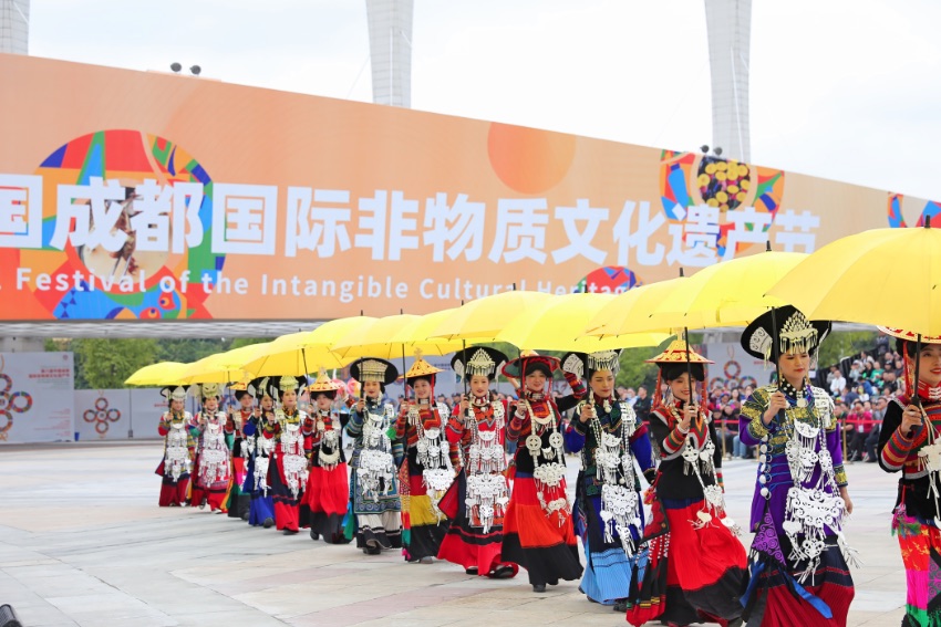 天府大巡游表演现场。主办方供图
