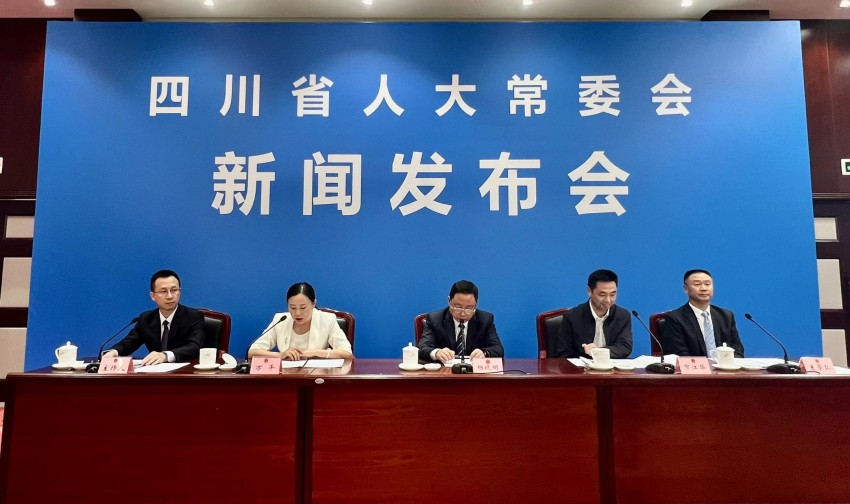 新聞發布會現場。侯杰攝