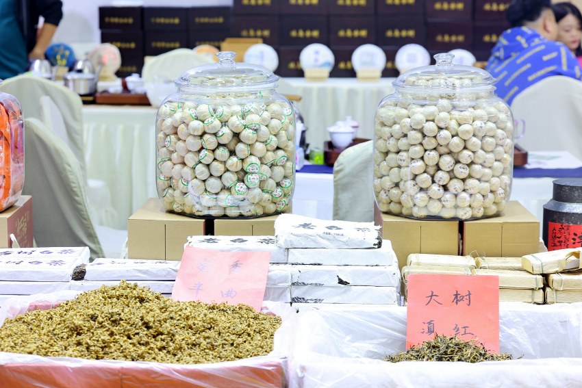 茶博会现场。四川省供货商商会供图
