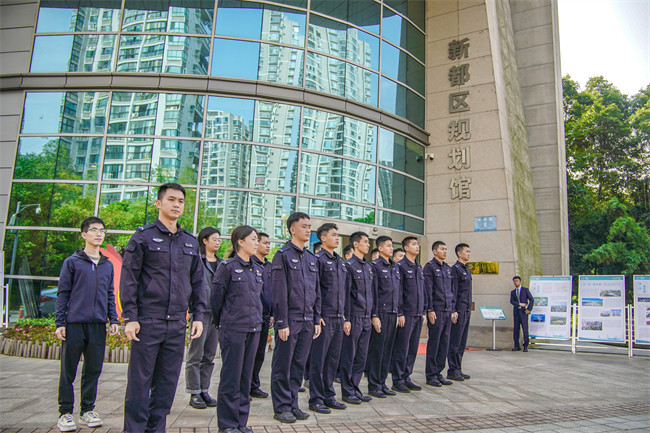 新招录民警参观区规划馆