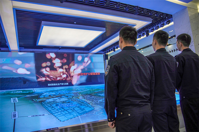 新招录民警参观区规划馆