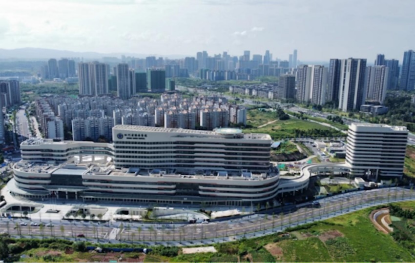 四川省肿瘤医院天府院区。四川省肿瘤医院供图