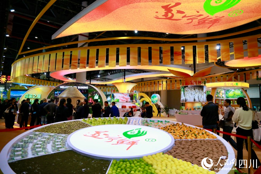 第九届农博会西博城展区 人民网记者 朱虹摄