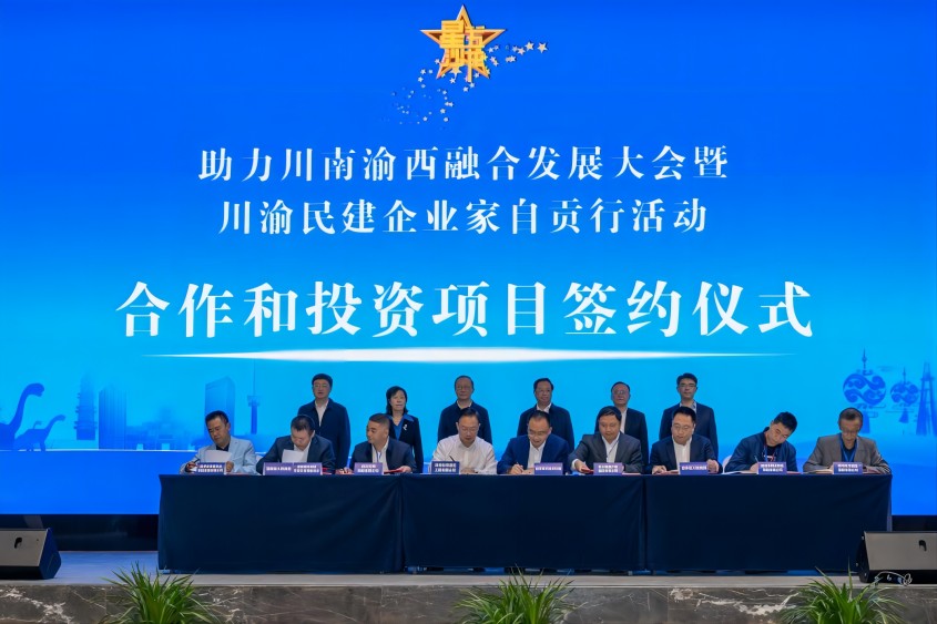 合作和投资项目签约仪式。主办方供图