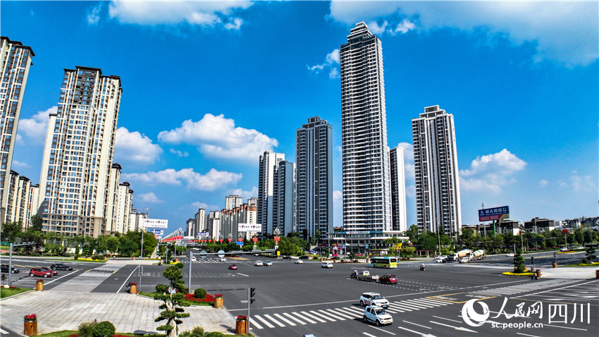 仁寿新城。潘建勇摄