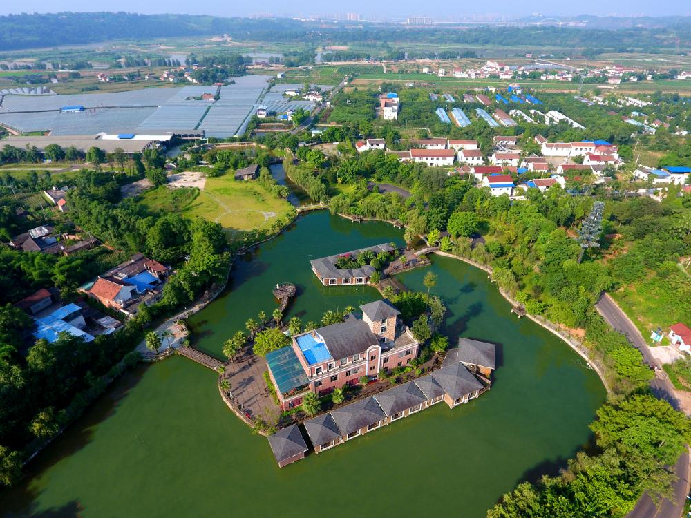 保和镇晏家坝村。资阳市雁江区委宣传部供图