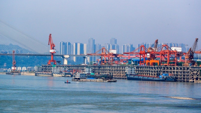 泸州港。泸州市交通局供图