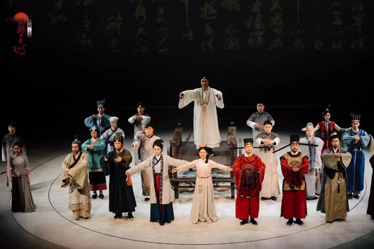 《花重锦官城》演出现场。青羊区文旅局供图