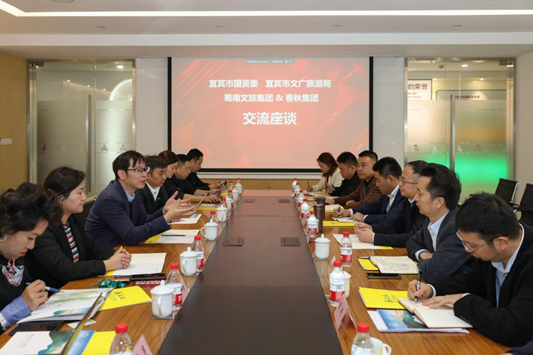 座谈会现场 蜀南文旅集团供图