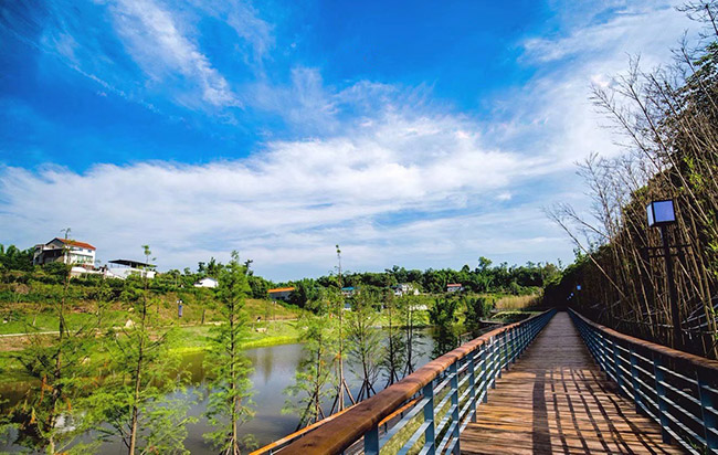 玉章景區。張慶麟供圖