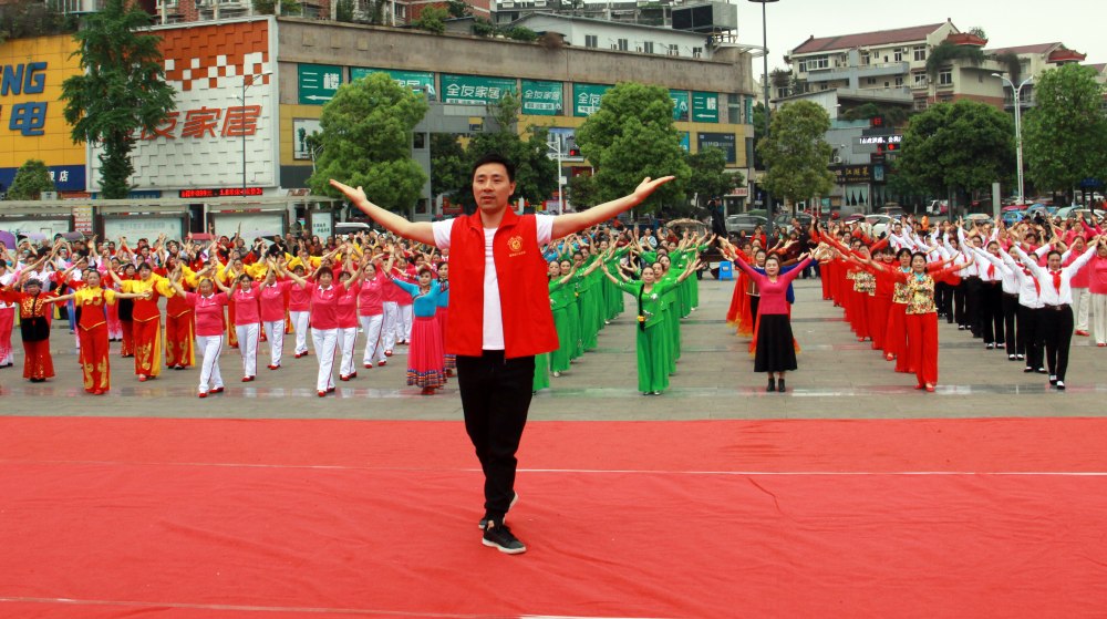 “艺辅寿乡”志愿服务项目。雁江区委宣传部供图