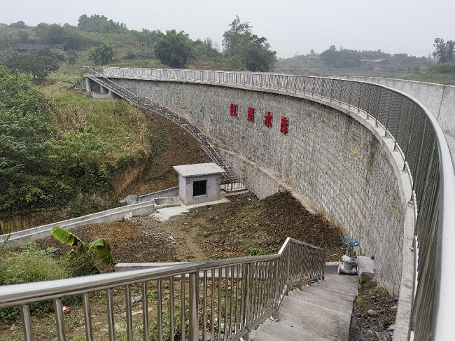 水库除险加固。虞芳琳供图