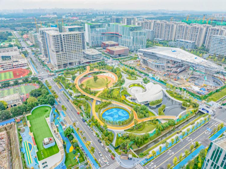 国创中心产业园。青羊区融媒体中心供图