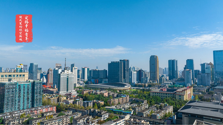 冬季的青羊区一角。青羊区委宣传部供图