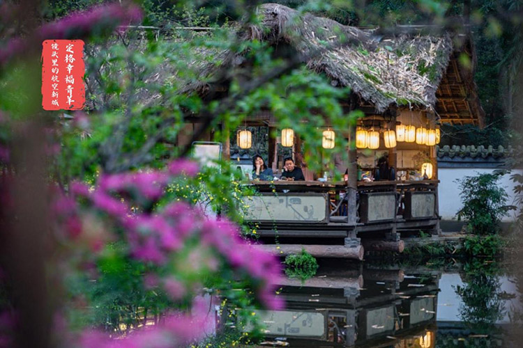 杜甫草堂一角。青羊区委宣传部供图