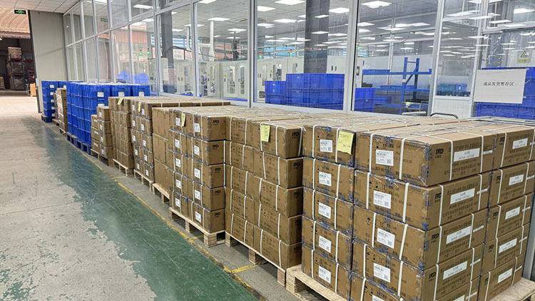 等待发出的产品。叙州区融媒体中心供图