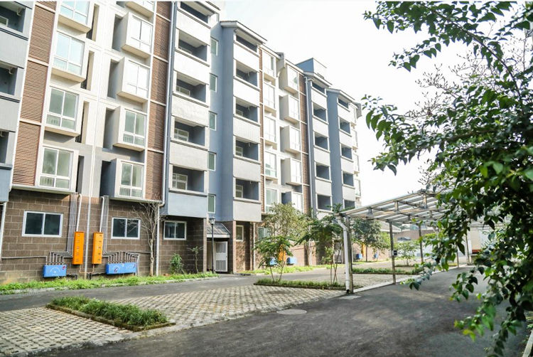 符溪集鎮安置點。峨眉山市委宣傳部供圖