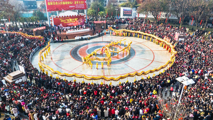 表演现场。张世浩供图
