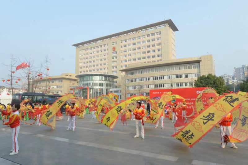 彭州民俗鬧春 彭州市委宣傳部供圖