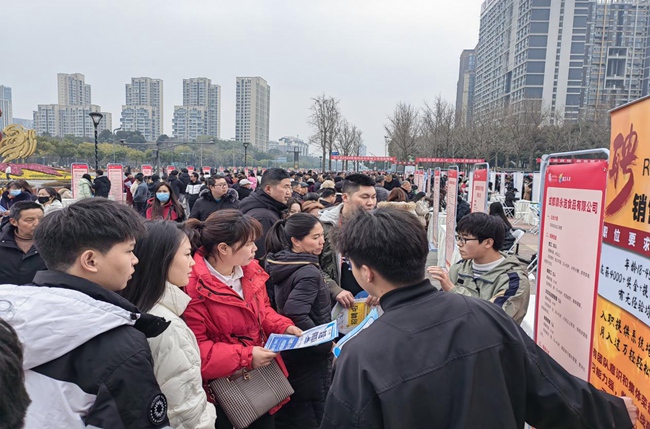 2024年“春风行动”招聘活动现场。主办方供图