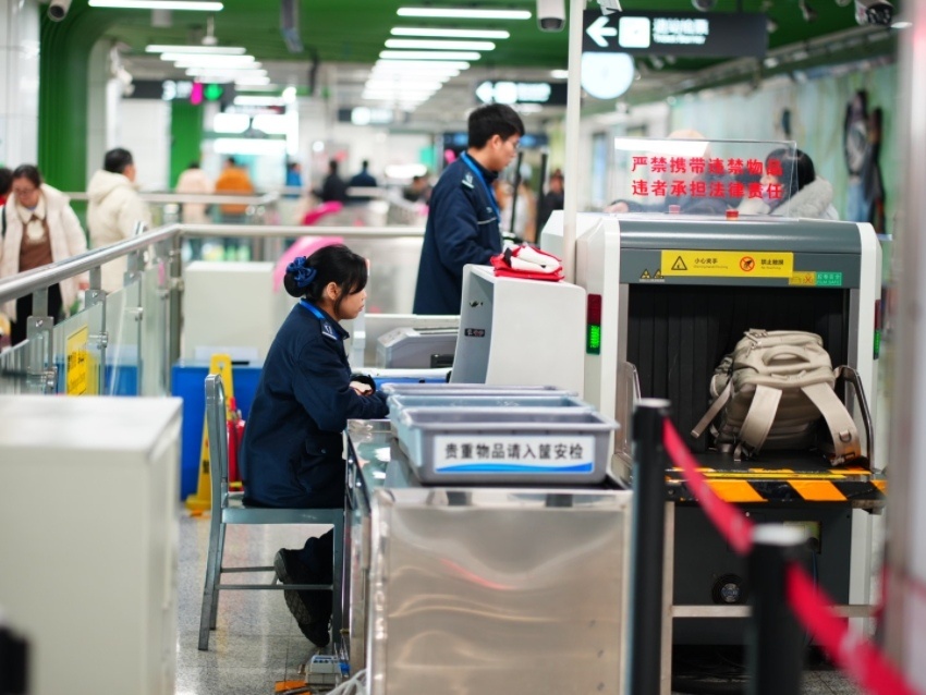 “盼达服务岗”。成都地铁运营供图
