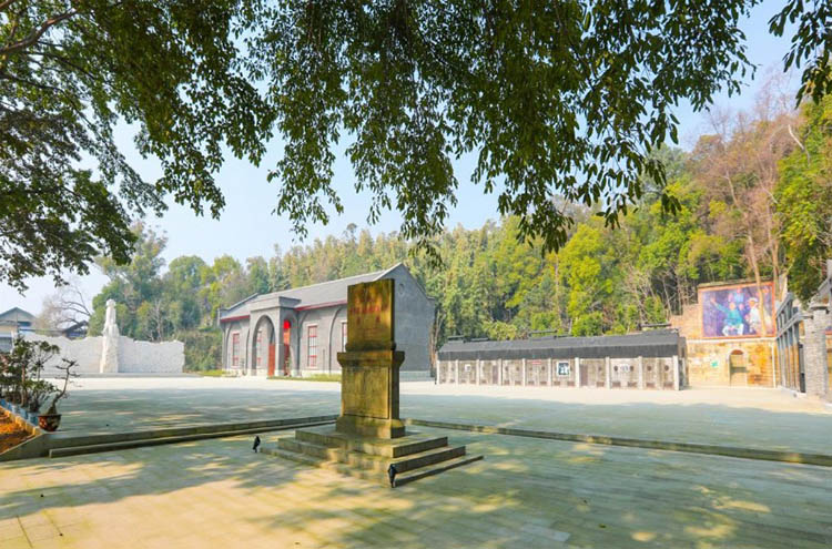 隆昌氣礦紀念館一角。聖燈山風景區供圖