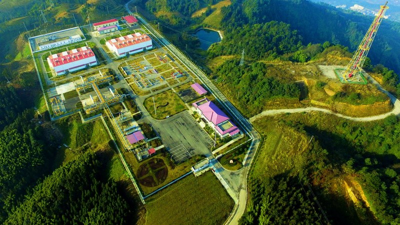 西南油氣田公司相國寺儲氣庫。黃光華供圖