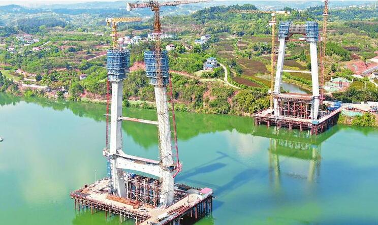 成南高速扩容项目建设取得重大进展