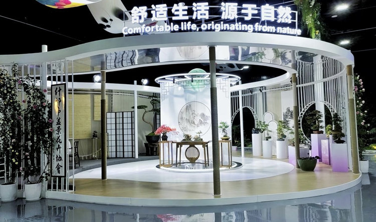 什邡展示区。于婷供图