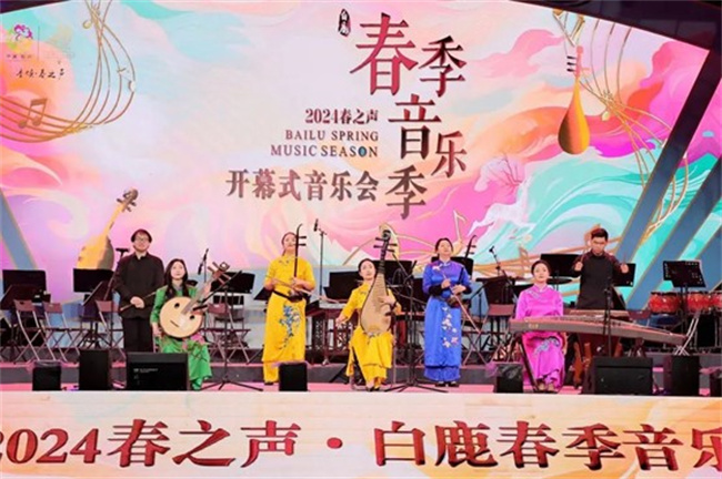 音乐季活动现场。彭州市委宣传部供图