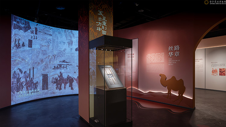展廳一角。金沙遺址博物館供圖