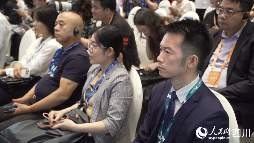 会议现场参会人员。人民网 王凡摄