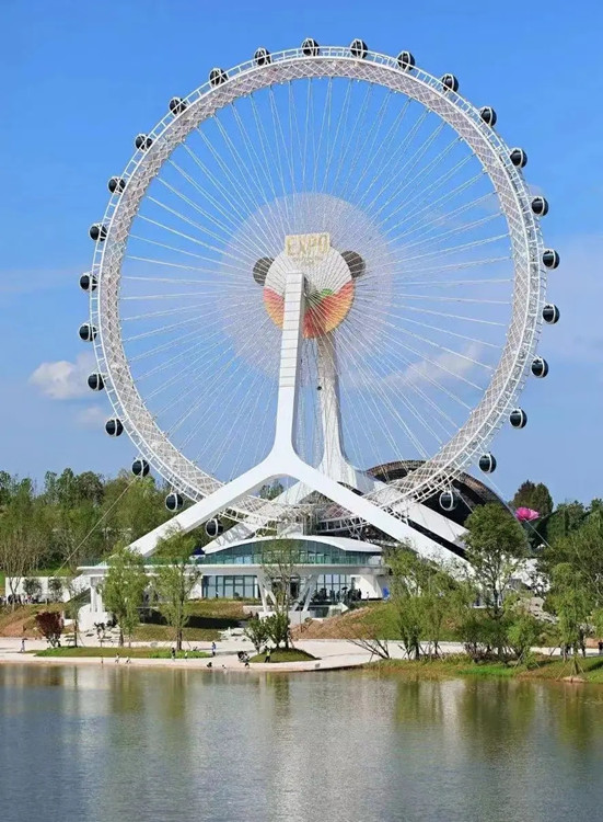 “天府眼”摩天轮。成都市文广旅局供图