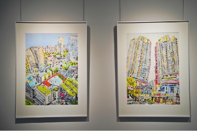 藝術家艾米莉·瀨戶插畫作品。主辦方供圖