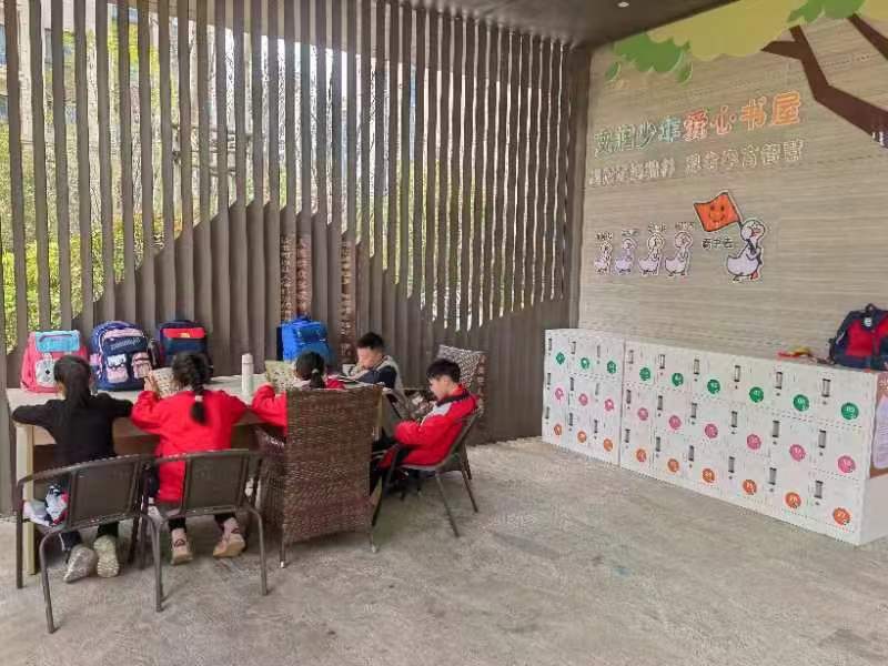 小小管理員們正在接受培訓。資陽市文明辦供圖