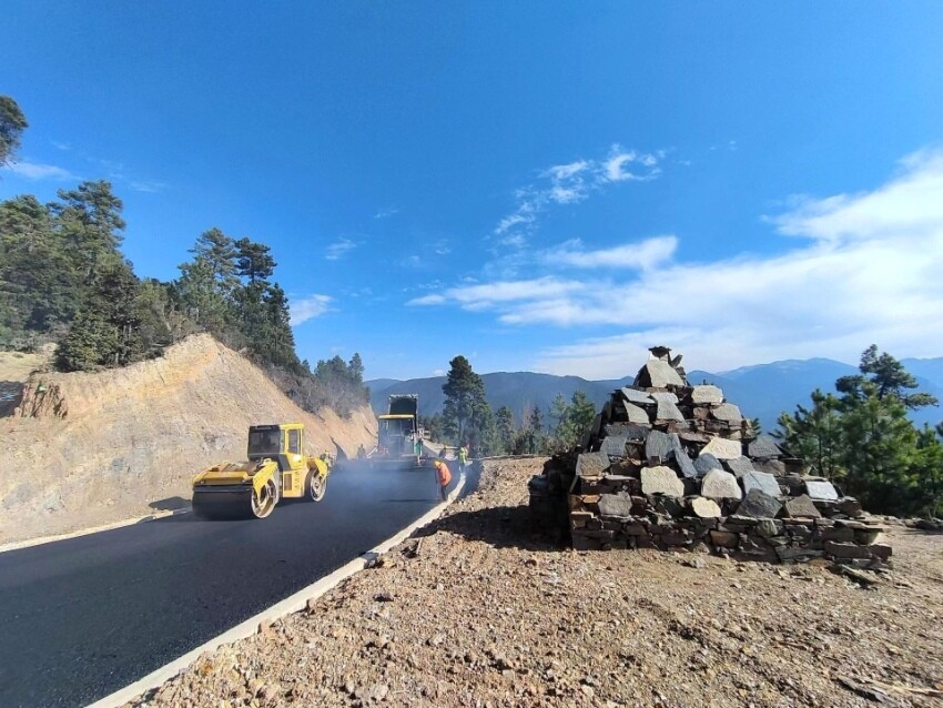 打通國道227線最后一節“斷頭路”。四川省交通運輸廳供圖