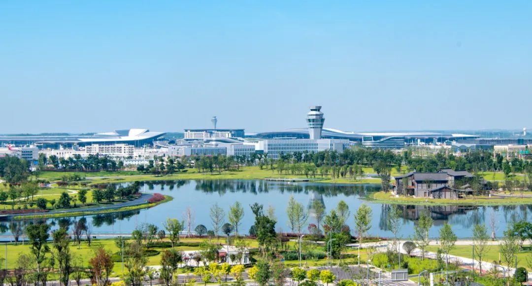 成都天府国际机场。成都东部新区供图