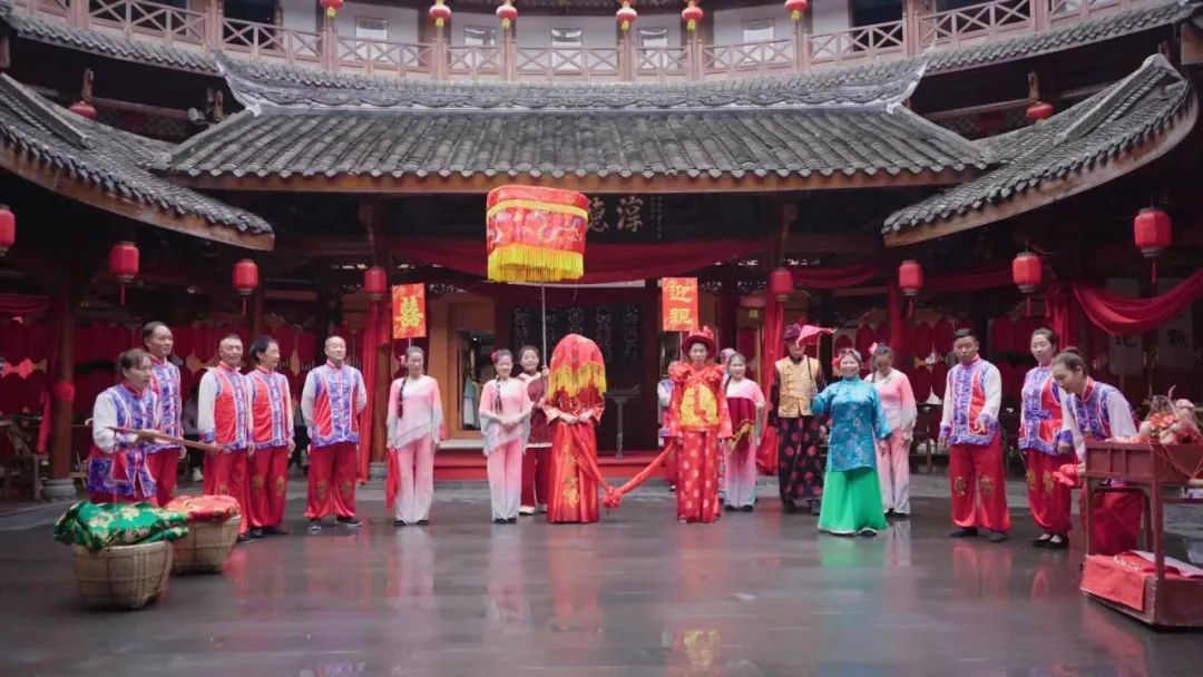 客家民俗表演。龙泉驿区委宣传部供图