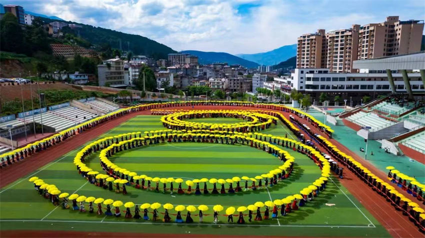 火把節盛況。涼山州委宣傳部供圖