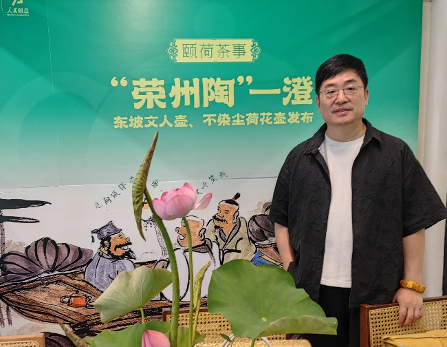 刘勇在活动现场。 人民创意供图