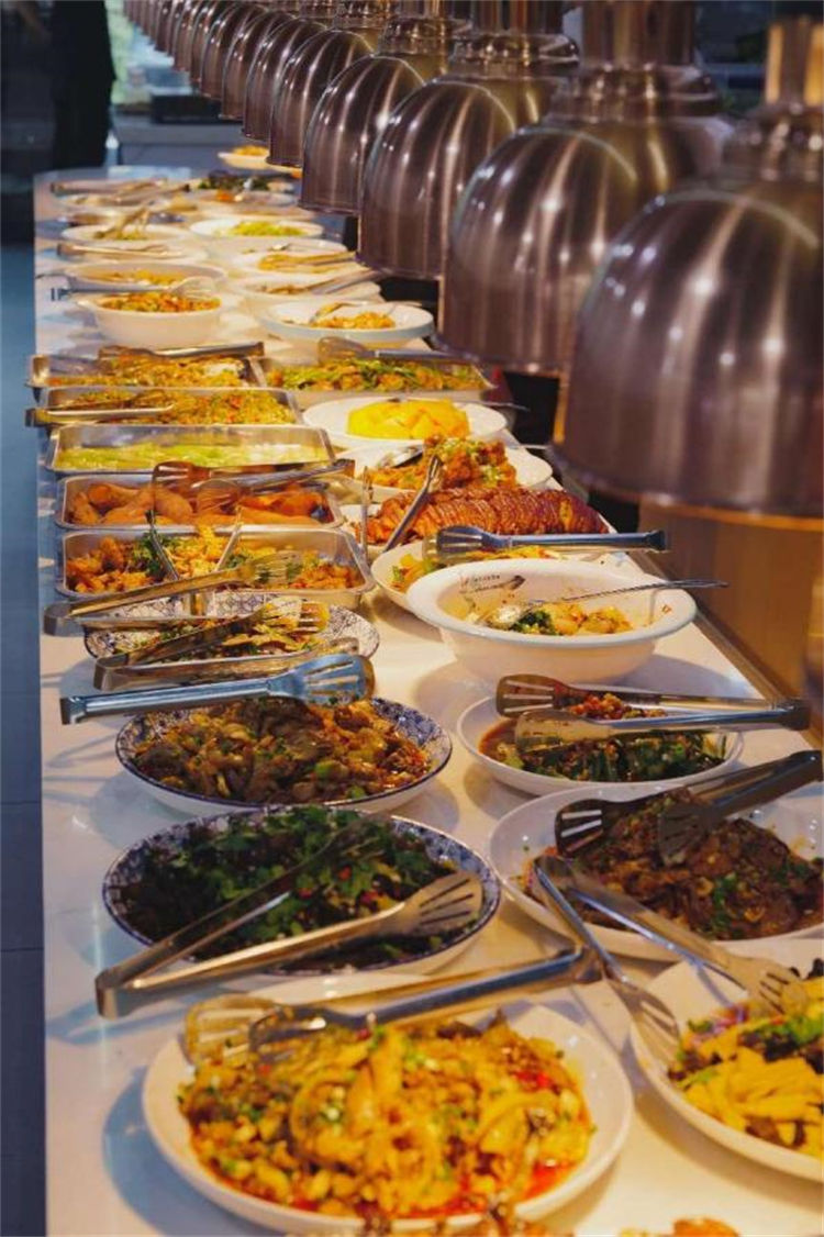 共享食堂的飯菜。天府新區融媒體中心供圖